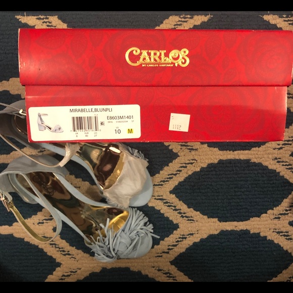 Carlos by Carlos Santana Fringed Block Heels - Picture 6 of 6